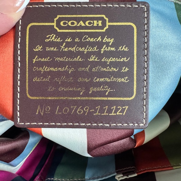 Coach MEDIUM 11127 Vintage Whiskey 65th Anniversary Legacy Leigh Leather Satchel - Picture 15 of 15